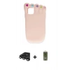 MARSİLYAN™- iPhone 15 Pro Max Kılıf Akış Yansıma - Siyah Joko Magic 5D Hayalet Cam + Raze Metal Kamera Lens - TMGI