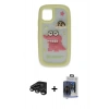 MARSİLYAN™- iPhone 15 Pro Max Kılıf Akış Yansıma - Siyah Vanessa Magic Cam + Raze Metal Kamera Lens - TMGI