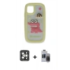 MARSİLYAN™- iPhone 15 Pro Max Kılıf Akış Yansıma - Siyah Vanessa Magic Hayalet Cam + PVD Metal Kamera Lens - GI