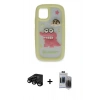 MARSİLYAN™- iPhone 15 Pro Max Kılıf Akış Yansıma - Siyah Vanessa Magic Hayalet Cam + Raze Metal Kamera Lens - SH