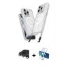MARSİLYAN™- iPhone 15 Pro Max Kılıf Atlas Doku Koleksiyonu - Siyah 3D Antistatik Seramik Nano Ekran Koruyucu + Raze Metal Kamera Lens - GS