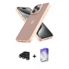 MARSİLYAN™- iPhone 15 Pro Max Kılıf Atlas Form - Siyah Bilvis 5in1 3D Magic Cam Ekran Koruyucu + Raze Metal Kamera Lens - TMGI
