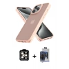 MARSİLYAN™- iPhone 15 Pro Max Kılıf Atlas Form - Siyah Vanessa Magic Cam + PVD Metal Kamera Lens - TU