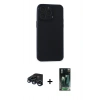 MARSİLYAN™- iPhone 15 Pro Max Kılıf Atlas Minimal Prime - Şeffaf 360 Full Body Arka Koruyucu + Raze Metal Kamera Lens - LT