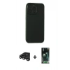 MARSİLYAN™- iPhone 15 Pro Max Kılıf Atlas Minimal Prime - Şeffaf 360 Full Body Arka Koruyucu + Raze Metal Kamera Lens - TMGI