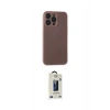 MARSİLYAN™- iPhone 15 Pro Max Kılıf Atlas Minimal Prime - Siyah Bilvis Hayalet Cam Ekran Koruyucu
