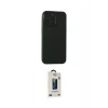 MARSİLYAN™- iPhone 15 Pro Max Kılıf Atlas Minimal Prime - Siyah Bilvis Hayalet Cam Ekran Koruyucu