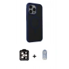 MARSİLYAN™- iPhone 15 Pro Max Kılıf Çekirdek Yansıma Prime - Siyah Joko Magic 5D Cam + PVD Metal Kamera Lens - TU