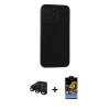 MARSİLYAN™- iPhone 15 Pro Max Kılıf Doruk Asil Koleksiyonu - Siyah Buffer Hayalet Cam Ekran Koruyucu + Raze Metal Kamera Lens - SH
