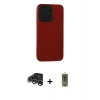 MARSİLYAN™- iPhone 15 Pro Max Kılıf Doruk Asil Koleksiyonu - Siyah Joko Magic 5D Hayalet Cam + Raze Metal Kamera Lens - GS