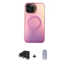 MARSİLYAN™- iPhone 15 Pro Max Kılıf Doruk Klasik Prime - Siyah Joko Magic 5D Cam + Raze Metal Kamera Lens - LT