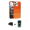 MARSİLYAN™- iPhone 15 Pro Max Kılıf Doruk Serisi - Şeffaf 360 Full Body Arka Koruyucu + Raze Metal Kamera Lens - SH