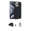 MARSİLYAN™- iPhone 15 Pro Max Kılıf Doruk Serisi - Siyah Joko Magic 5D Cam + Raze Metal Kamera Lens - LT