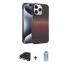 MARSİLYAN™- iPhone 15 Pro Max Kılıf Doruk Serisi - Siyah Joko Magic 5D Cam + Raze Metal Kamera Lens - LT