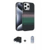 MARSİLYAN™- iPhone 15 Pro Max Kılıf Doruk Serisi - Siyah Joko Magic 5D Cam + Raze Metal Kamera Lens - LT