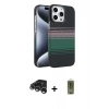MARSİLYAN™- iPhone 15 Pro Max Kılıf Doruk Serisi - Siyah Joko Magic 5D Hayalet Cam + Raze Metal Kamera Lens - GS