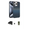 MARSİLYAN™- iPhone 15 Pro Max Kılıf Doruk Serisi - Siyah Joko Magic 5D Hayalet Cam + Raze Metal Kamera Lens - GS
