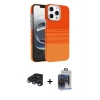 MARSİLYAN™- iPhone 15 Pro Max Kılıf Doruk Serisi - Siyah Vanessa Magic Cam + Raze Metal Kamera Lens - LT