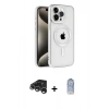 MARSİLYAN™- iPhone 15 Pro Max Kılıf Eksen Form Koleksiyonu - Siyah Joko Magic 5D Cam + Raze Metal Kamera Lens - GS