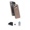 MARSİLYAN™- iPhone 15 Pro Max Kılıf İz Işık Koleksiyonu - Siyah Joko Magic 5D Cam + Raze Metal Kamera Lens - LT