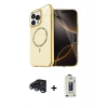 MARSİLYAN™- iPhone 15 Pro Max Kılıf Kıvılcım Form Prime - Siyah Bilvis Hayalet Cam Ekran Koruyucu + Raze Metal Kamera Lens - LT