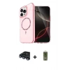 MARSİLYAN™- iPhone 15 Pro Max Kılıf Kıvılcım Form Prime - Siyah Joko Magic 5D Hayalet Cam + Raze Metal Kamera Lens - LT