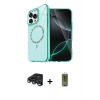 MARSİLYAN™- iPhone 15 Pro Max Kılıf Kıvılcım Form Prime - Siyah Joko Magic 5D Hayalet Cam + Raze Metal Kamera Lens - LT