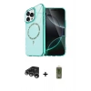 MARSİLYAN™- iPhone 15 Pro Max Kılıf Kıvılcım Form Prime - Siyah Joko Magic 5D Hayalet Cam + Raze Metal Kamera Lens - GS