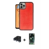 MARSİLYAN™- iPhone 15 Pro Max Kılıf Kıvılcım Işık Serisi - Siyah 360 Mat Full Body Arka Koruyucu + Raze Metal Kamera Lens - LT
