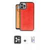 MARSİLYAN™- iPhone 15 Pro Max Kılıf Kıvılcım Işık Serisi - Siyah Bilvis 0.18mm Plus Cam Ekran Koruyucu + PVD Metal Kamera Lens - SH