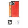 MARSİLYAN™- iPhone 15 Pro Max Kılıf Kıvılcım Işık Serisi - Siyah Bilvis 0.18mm Plus Cam Ekran Koruyucu + PVD Metal Kamera Lens - GS