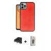 MARSİLYAN™- iPhone 15 Pro Max Kılıf Kıvılcım Işık Serisi - Siyah Bilvis 3D Cam Ekran Koruyucu + Raze Metal Kamera Lens - GS