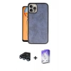 MARSİLYAN™- iPhone 15 Pro Max Kılıf Kıvılcım Işık Serisi - Siyah Bilvis 5in1 3D Magic Cam Ekran Koruyucu + Raze Metal Kamera Lens - LT