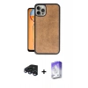 MARSİLYAN™- iPhone 15 Pro Max Kılıf Kıvılcım Işık Serisi - Siyah Bilvis 5in1 3D Magic Cam Ekran Koruyucu + Raze Metal Kamera Lens - LT