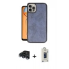 MARSİLYAN™- iPhone 15 Pro Max Kılıf Kıvılcım Işık Serisi - Siyah Bilvis Hayalet Cam Ekran Koruyucu + Raze Metal Kamera Lens - LT