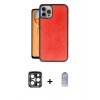 MARSİLYAN™- iPhone 15 Pro Max Kılıf Kıvılcım Işık Serisi - Siyah Joko Magic 5D Cam + PVD Metal Kamera Lens - LT