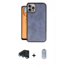 MARSİLYAN™- iPhone 15 Pro Max Kılıf Kıvılcım Işık Serisi - Siyah Joko Magic 5D Cam + Raze Metal Kamera Lens - LT