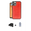 MARSİLYAN™- iPhone 15 Pro Max Kılıf Kıvılcım Işık Serisi - Siyah Joko Magic 5D Cam + Raze Metal Kamera Lens - TMGI