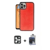 MARSİLYAN™- iPhone 15 Pro Max Kılıf Kıvılcım Işık Serisi - Siyah Vanessa Magic Cam + PVD Metal Kamera Lens - LT