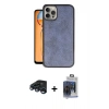 MARSİLYAN™- iPhone 15 Pro Max Kılıf Kıvılcım Işık Serisi - Siyah Vanessa Magic Cam + Raze Metal Kamera Lens - LT