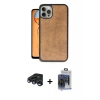 MARSİLYAN™- iPhone 15 Pro Max Kılıf Kıvılcım Işık Serisi - Siyah Vanessa Magic Cam + Raze Metal Kamera Lens - LT