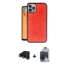 MARSİLYAN™- iPhone 15 Pro Max Kılıf Kıvılcım Işık Serisi - Siyah Vanessa Magic Cam + Raze Metal Kamera Lens - SH