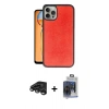 MARSİLYAN™- iPhone 15 Pro Max Kılıf Kıvılcım Işık Serisi - Siyah Vanessa Magic Cam + Raze Metal Kamera Lens - TMGI
