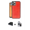 MARSİLYAN™- iPhone 15 Pro Max Kılıf Kıvılcım Işık Serisi - Siyah Vanessa Magic Hayalet Cam + Raze Metal Kamera Lens - LT