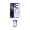 MARSİLYAN™- iPhone 15 Pro Max Kılıf Kıvılcım Prime - Siyah Bilvis 5in1 3D Magic Cam Ekran Koruyucu