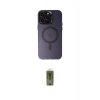 MARSİLYAN™- iPhone 15 Pro Max Kılıf Kozmos Çizgi Prime - Siyah Joko Magic 5D Hayalet Cam