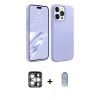 MARSİLYAN™- iPhone 15 Pro Max Kılıf Kozmos Yansıma Özel Seri - Siyah Joko Magic 5D Cam + PVD Metal Kamera Lens - GS
