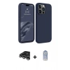 MARSİLYAN™- iPhone 15 Pro Max Kılıf Kozmos Yansıma Özel Seri - Siyah Joko Magic 5D Cam + Raze Metal Kamera Lens - GS