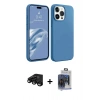MARSİLYAN™- iPhone 15 Pro Max Kılıf Kozmos Yansıma Özel Seri - Siyah Vanessa Magic Cam + Raze Metal Kamera Lens - SH