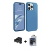 MARSİLYAN™- iPhone 15 Pro Max Kılıf Kozmos Yansıma Özel Seri - Siyah Vanessa Magic Cam + Raze Metal Kamera Lens - GS